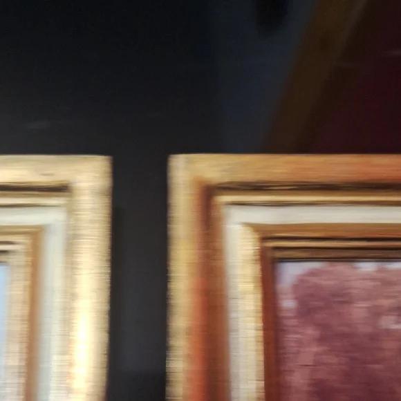 Vintage G.B. Florence Miniature Framed Landscape Prints - Pair - Made in Italy - Picture 7 of 16